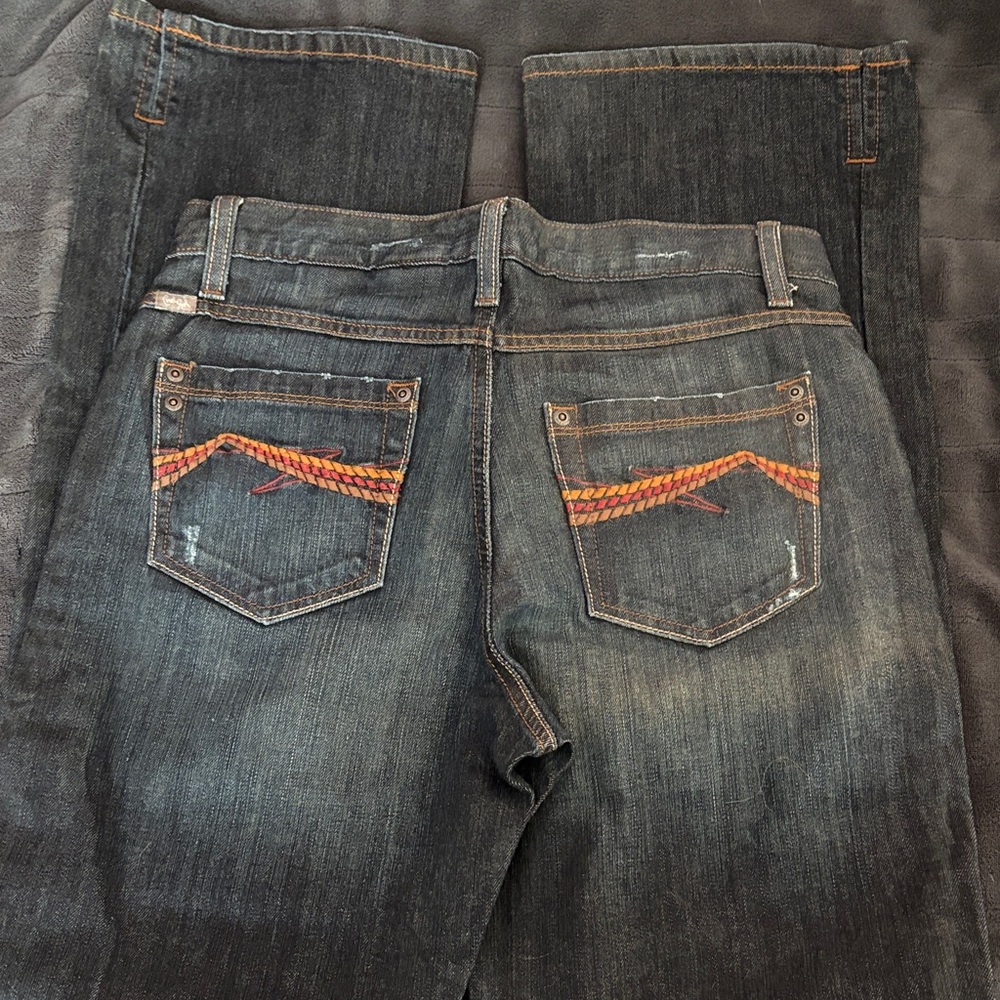 Cruel Girl Janie Relaxed Fit Dark Denim Jeans